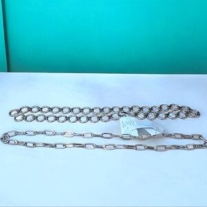 Two Wild Fable Steal Belts Size Sm NWT